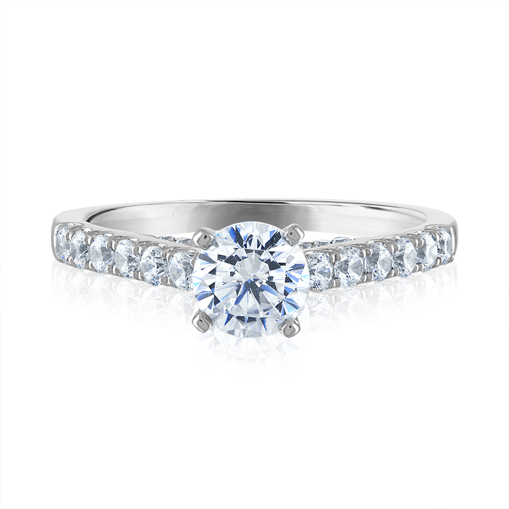 Helzberg Lab Grown Diamonds Lab Grown Diamond Semi Mount