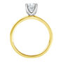 Diamond Radiant-Cut Solitaire Engagement Ring in 14K Yellow Gold &#40;1 ct.&#41;