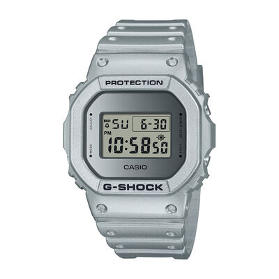 Forgotten Future Men's 5600-Series Watch in Metallic Silver, 48MM