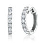 Diamond Hoop Earrings in 14K Gold &#40;3/4 ct. tw.&#41;