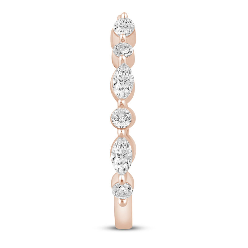 Lab Grown Diamond Open Band in 14K Rose Gold &#40;1/2 ct. tw.&#41;