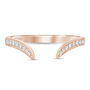 Diamond Open Band in 14K Rose Gold &#40;1/7 ct. tw.&#41;