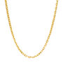 Men&rsquo;s Solid Link Chain in 14K Yellow Gold, 2.3MM, 22&rdquo;