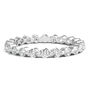 Round Brilliant-Cut Lab Grown Diamond Eternity Band in 14k White Gold &#40;1 ct. tw.&#41;