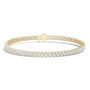 Lab Grown Diamond Double Row Tennis Bracelet in 14K Yellow Gold &#40;5 ct. tw.&#41;