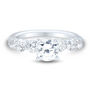 1 1/4 ct. tw. Round Lab Grown Diamond Semi-Mount Engagement Ring in Platinum &#40;Setting Only&#41;