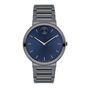 Men&rsquo;s Dress Watch in Military Grey Ion-Plated Stainless Steel