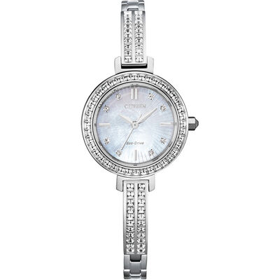Silhouette White Women’s Watch in Stainless Steel, 25mm