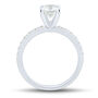 1/2 ct. tw. Brilliant-Cut Diamond Semi-Mount Engagement Ring in 14k White Gold &#40;Setting Only&#41;