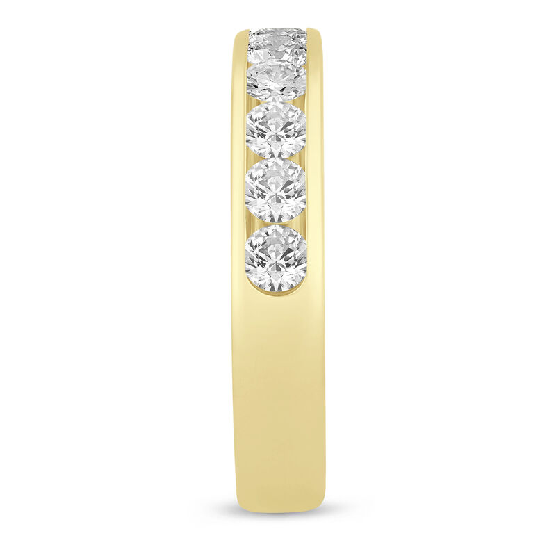 Lab Grown Diamond Channel-Set Band in 14K Yellow Gold &#40;1 ct. tw.&#41;