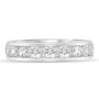 Lab Grown Diamond Channel-Set Band in 14K White Gold &#40;1 1/2 ct. tw.&#41;