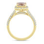 Juliet Morganite and Diamond Engagement Ring in 14K Yellow Gold &#40;5/8 ct. tw.&#41;