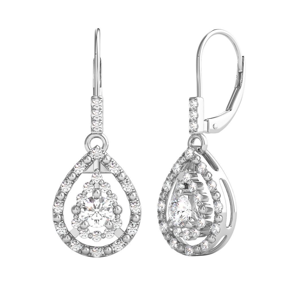 Diamond sale earrings helzberg