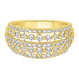 Diamond Five-Row Anniversary Band in 10K Yellow Gold &#40;1 ct. tw.&#41;