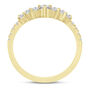 Lab Grown Diamond Contour Band in 14K Yellow Gold &#40;1/2 ct. tw.&#41;