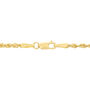 Solid Glitter Rope Chain in 14K Yellow Gold, 2.5MM, 18&rdquo; 