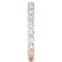 Lab Grown Diamond Wedding Band in 14K Rose Gold &#40;1/2 ct. tw.&#41;