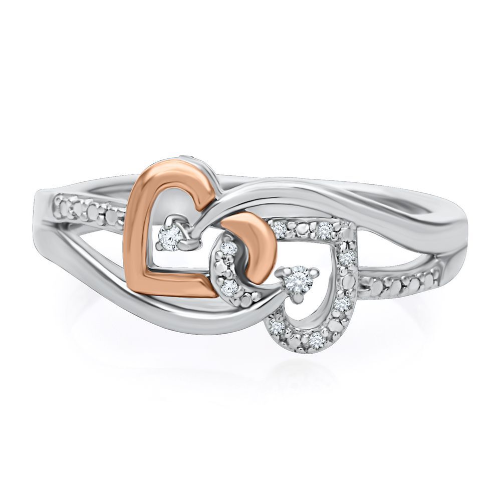 Simple & dainty diamond promise ring for her – YourAsteria