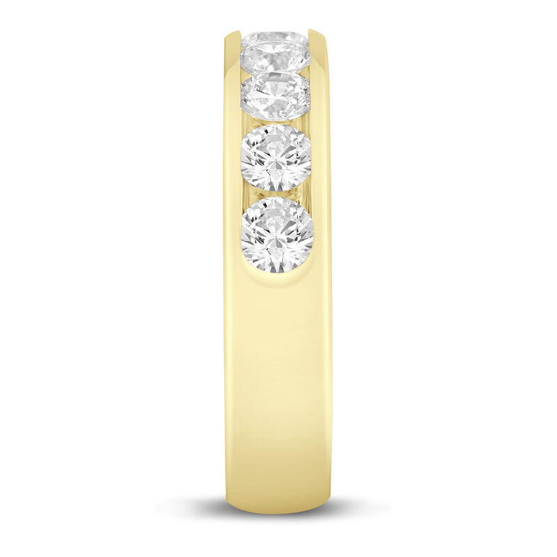 Lab Grown Diamond Channel-Set Band in 14K Yellow Gold &#40;1 1/2 ct. tw.&#41;