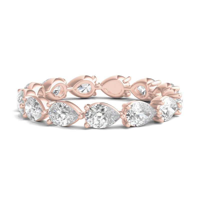 Pear-Cut Diamond Eternity Band in 14k Rose Gold &#40;2 ct. tw.&#41;