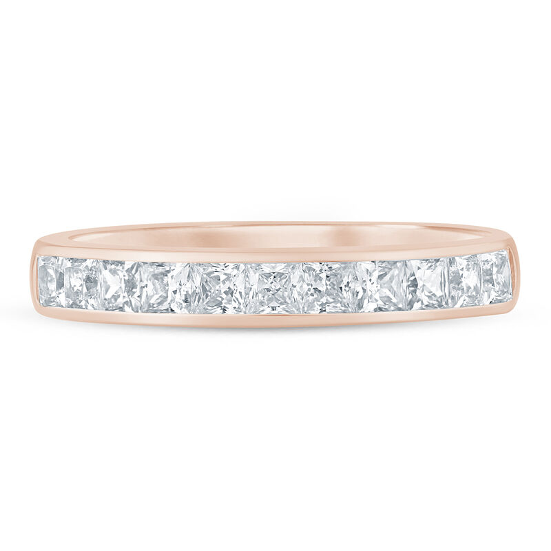 Princess-Cut Diamond Channel-Set Band in 14K Rose Gold &#40;1 ct. tw.&#41;