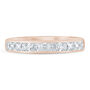 Princess-Cut Diamond Channel-Set Band in 14K Rose Gold &#40;1 ct. tw.&#41;