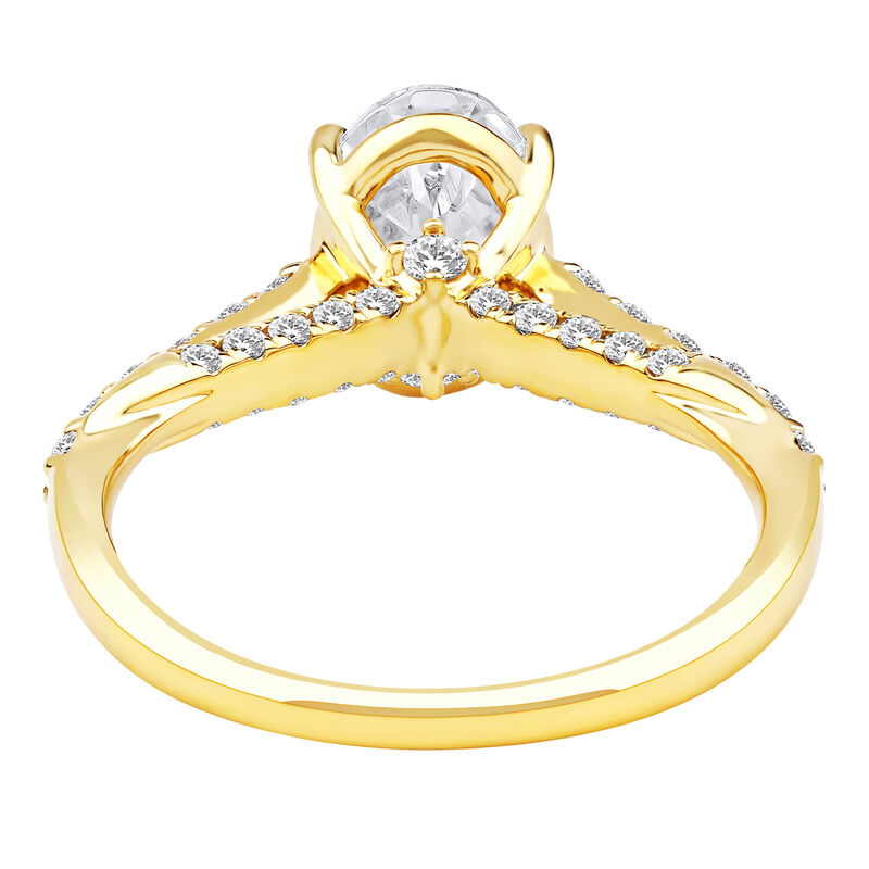 Daphne Lab Grown Diamond Engagement Ring in 18K Yellow Gold &#40;2 1/2 ct. tw.&#41;