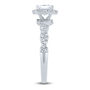 Cushion-Cut Diamond Halo Engagement Ring in 14K White Gold &#40;1 1/3 ct. tw.&#41;