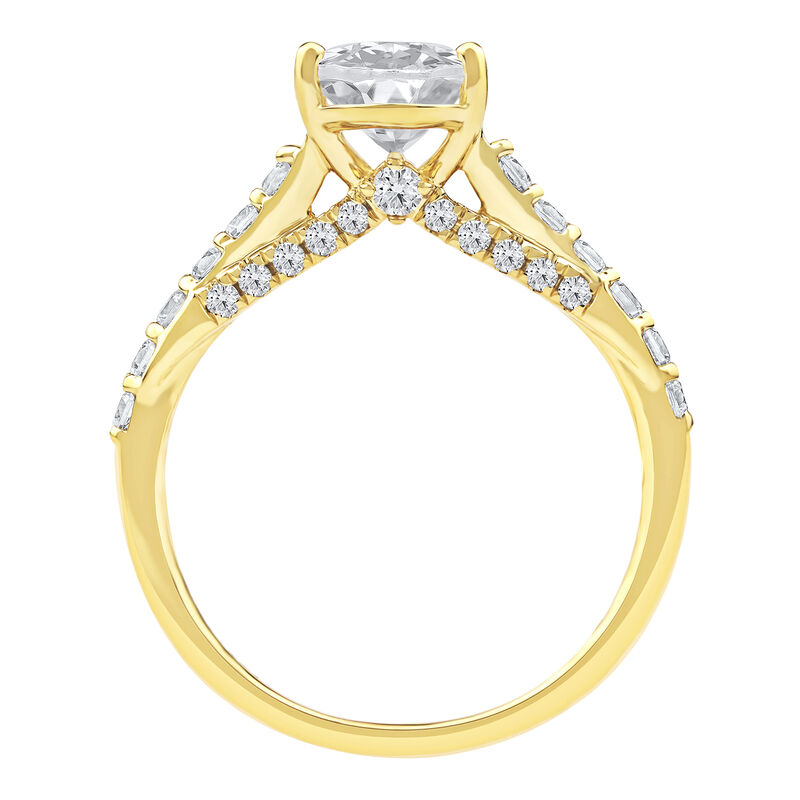 Daphne Lab Grown Diamond Engagement Ring in 18K Yellow Gold &#40;2 1/2 ct. tw.&#41;