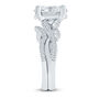 Adalyn Lab Grown Bridal Set in 14K White Gold &#40;3 1/2 ct. tw.&#41;