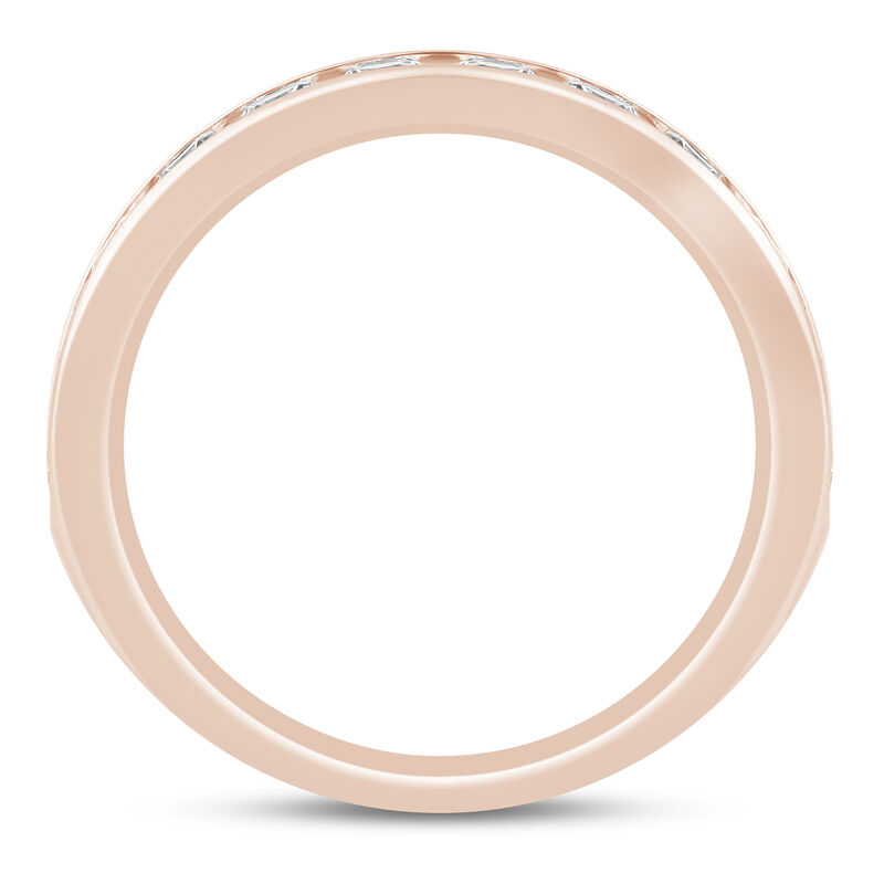 Lab Grown Diamond Channel-Set Band in 14K Rose Gold &#40;1 ct. tw.&#41;