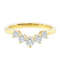 Lab Grown Diamond Contour Band in 14K Gold &#40;1/2 ct. tw.&#41; 