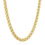 Men&#39;s Wheat Chain in Vermeil, 5MM, 22&quot;