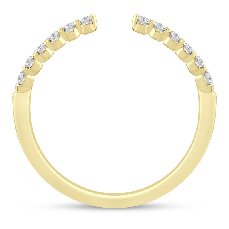 Round Diamond Open Band in 14K Yellow Gold &#40;1/4 ct. tw.&#41;