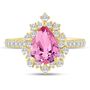 Pru Pink Tourmaline and Diamond Ring in 14K Yellow Gold &#40;5/8 ct. tw.&#41;