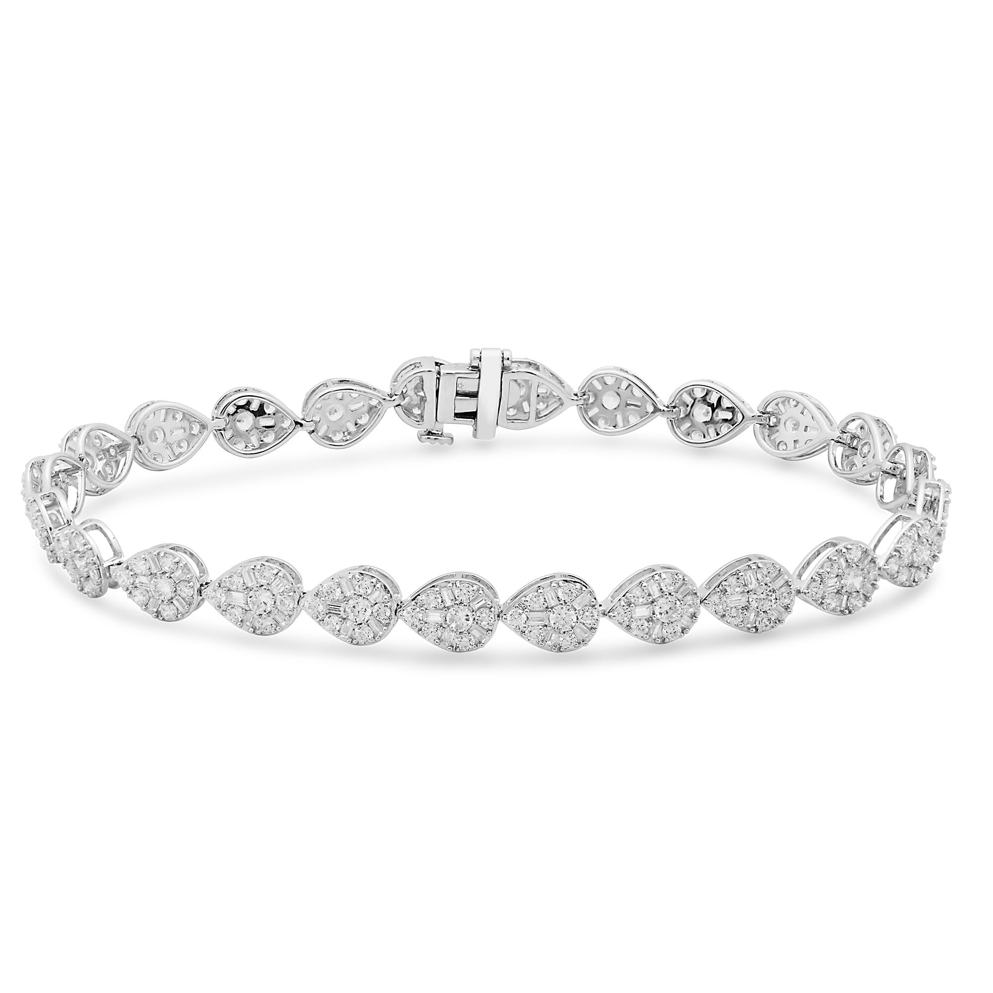 10k white gold diamond 2024 tennis bracelet