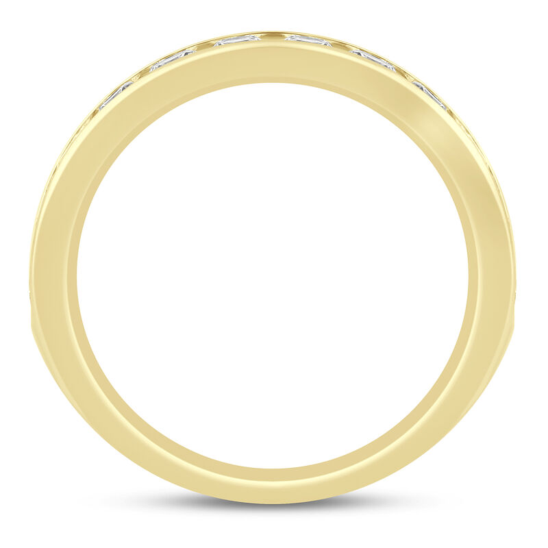 Lab Grown Diamond Channel-Set Band in 14K Yellow Gold &#40;1 ct. tw.&#41;