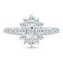 Lydia Emerald-Cut Diamond Engagement Ring in 14K White Gold &#40;1 1/7 ct. tw.&#41;