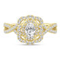 Tilda Diamond Halo Engagement Ring in 14K Yellow Gold &#40;1 ct. tw.&#41;