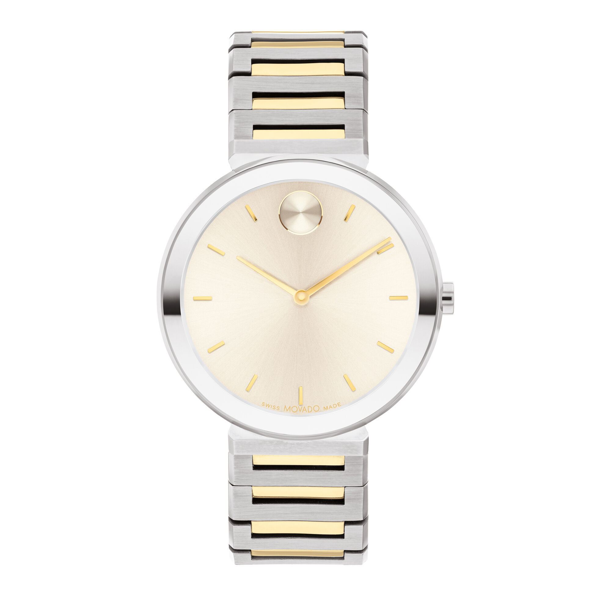 Movado women's discount two tone watches