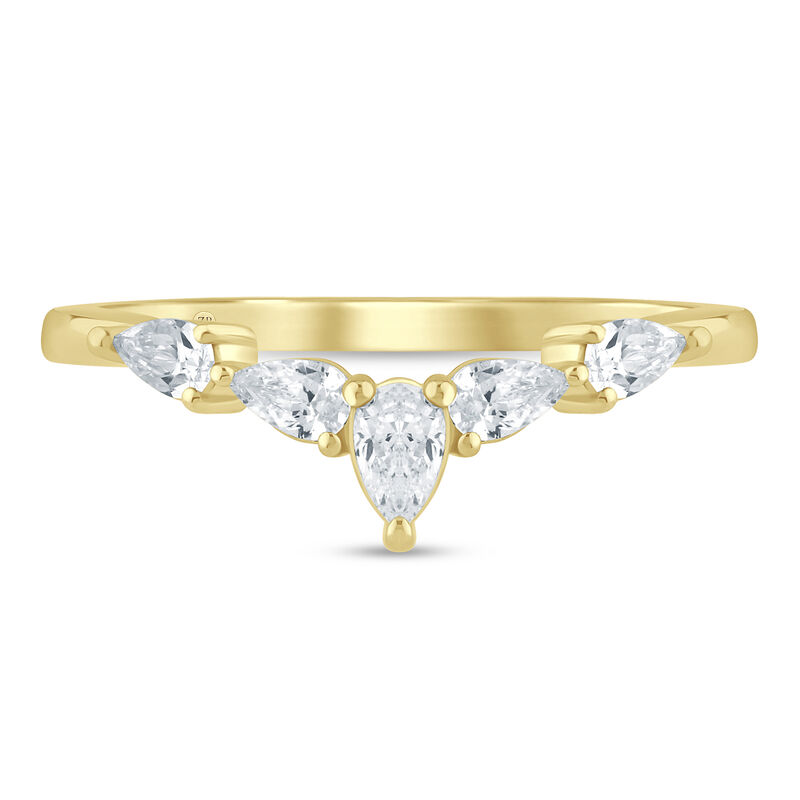 Diamond Contour Band in 14K Yellow Gold &#40;1/2 ct. tw.&#41;