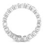 Lab Grown Oval Diamond Eternity Band in 14K White Gold &#40;4 ct. tw.&#41;