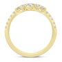 Lab Grown Diamond Contour Band in 14K Yellow Gold &#40;1/2 ct. tw.&#41; 