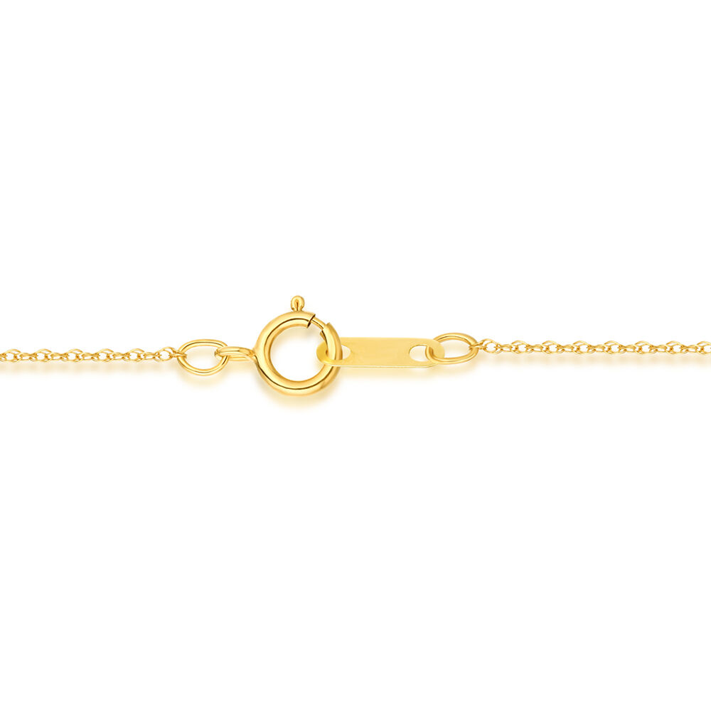 Citrine & Diamond Pendant in 10K Yellow Gold | Helzberg Diamonds