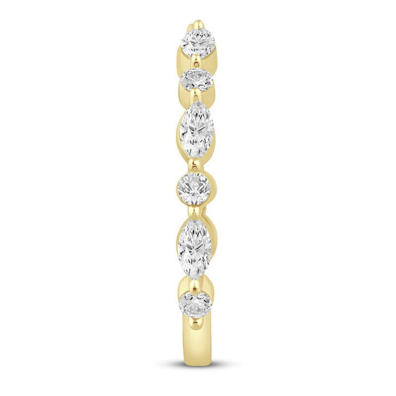 Lab Grown Diamond Open Band in 14K Yellow Gold &#40;1/2 ct. tw.&#41;