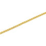 Men&#39;s Wheat Chain Bracelet in Vermeil