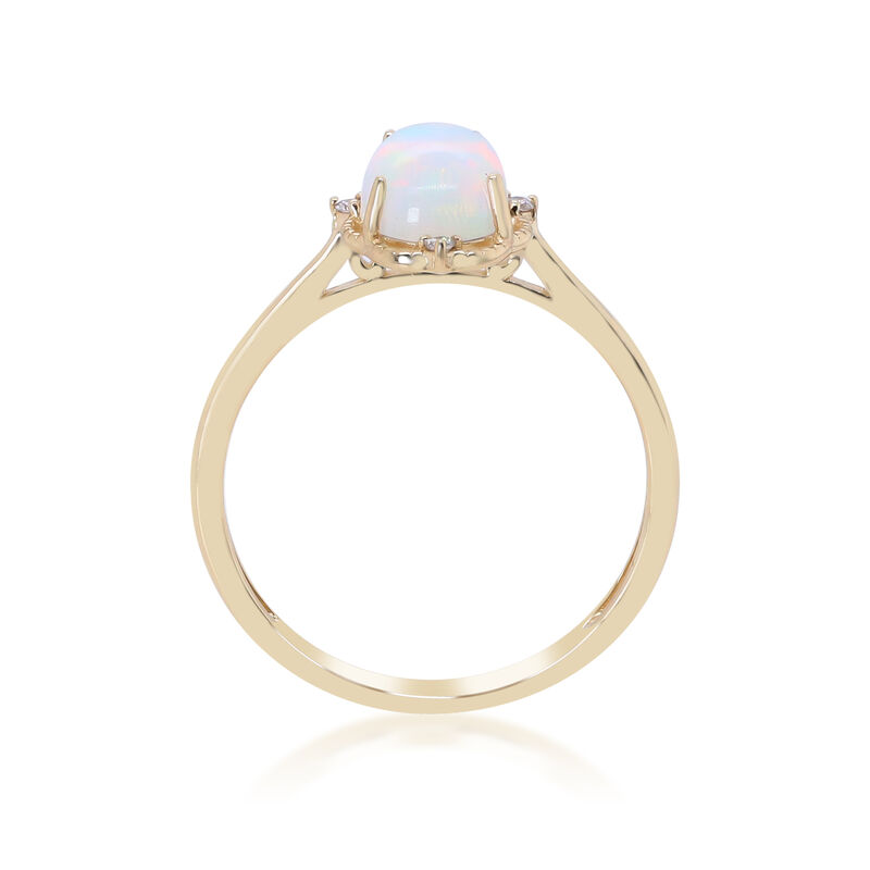 Helzberg diamonds 2025 opal ring