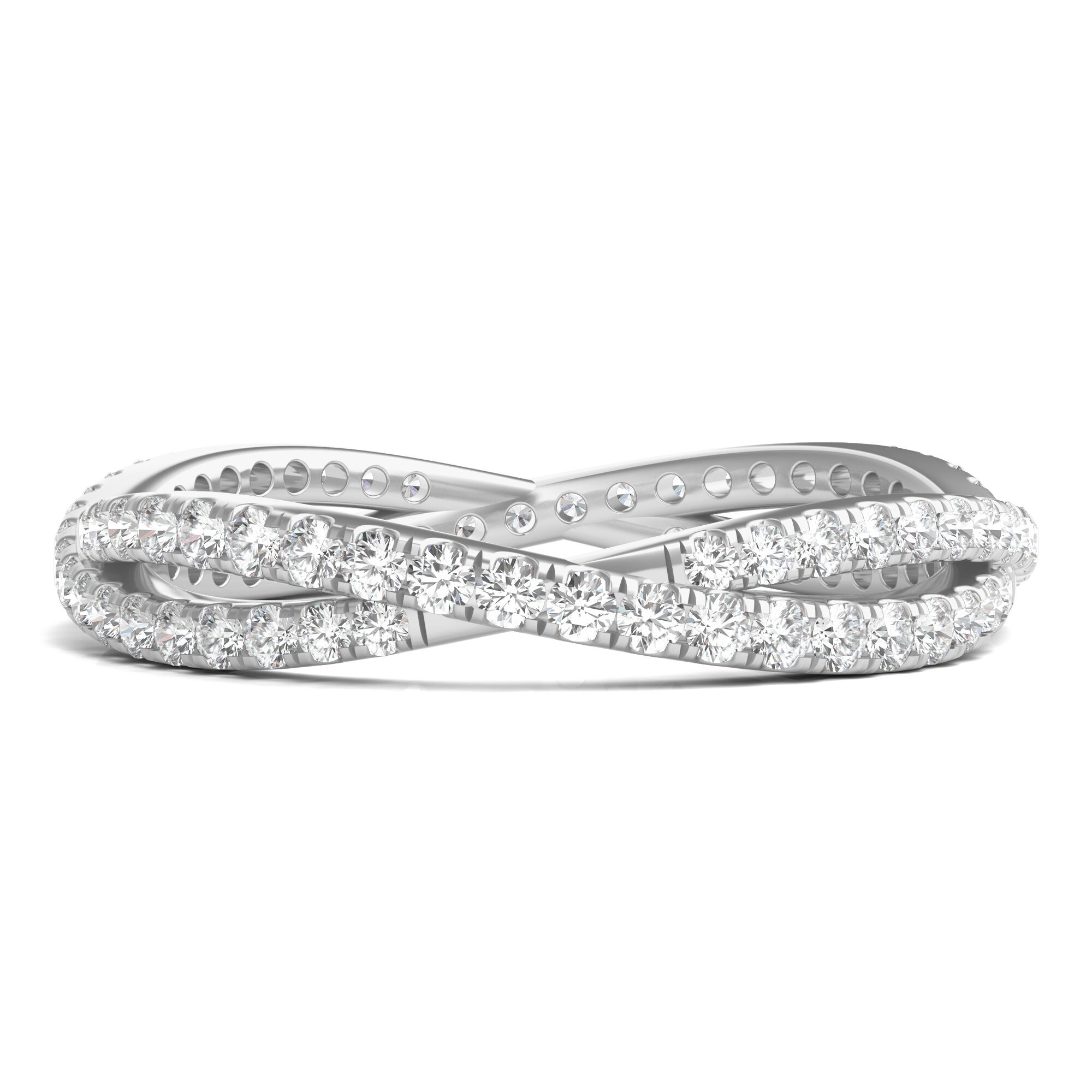 Platinum and Diamond My First De Beers Infinity Ring - McGrocer