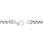 Men&#39;s Diamond Terminal Bracelet in Stainless Steel &#40;1/10 ct. tw.&#41;