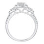 Three-Stone Diamond Engagement Ring in 14K White Gold &#40;1 ct. tw.&#41; 